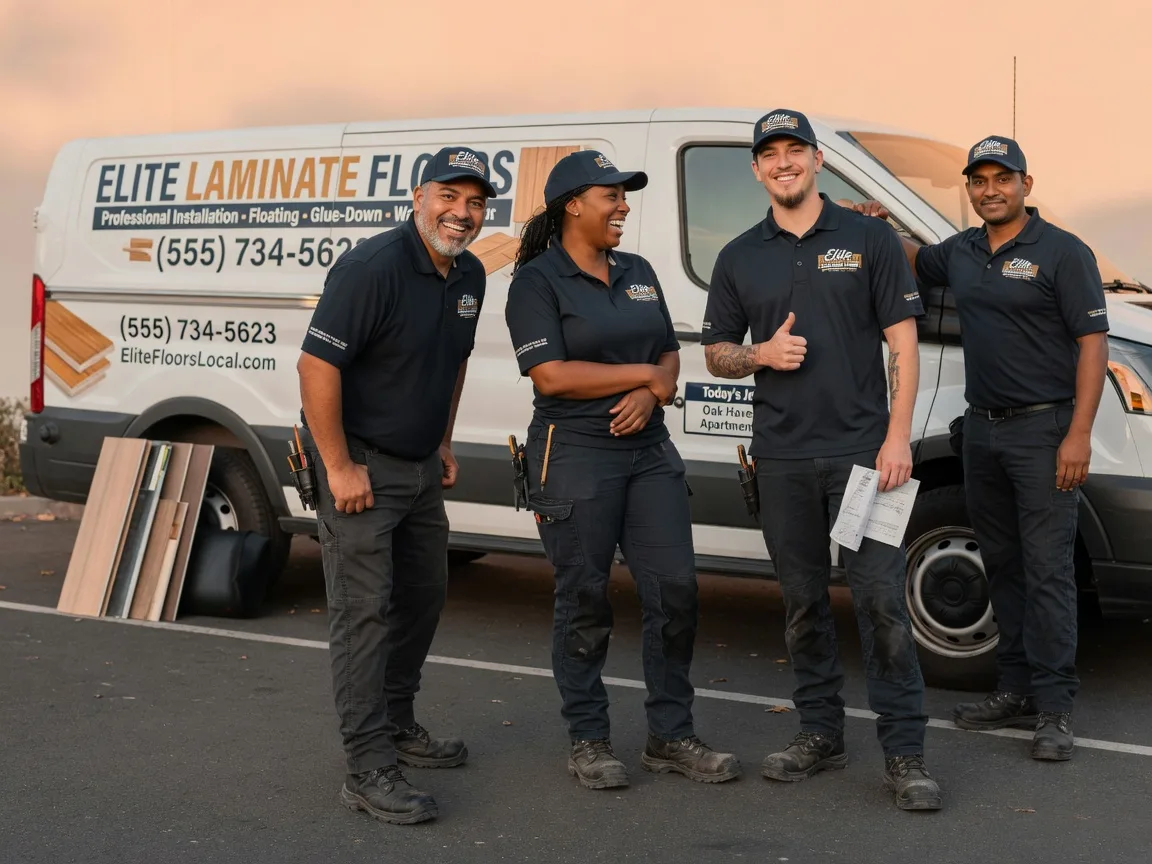 Laminate flooring installation company in Hecker, IL
